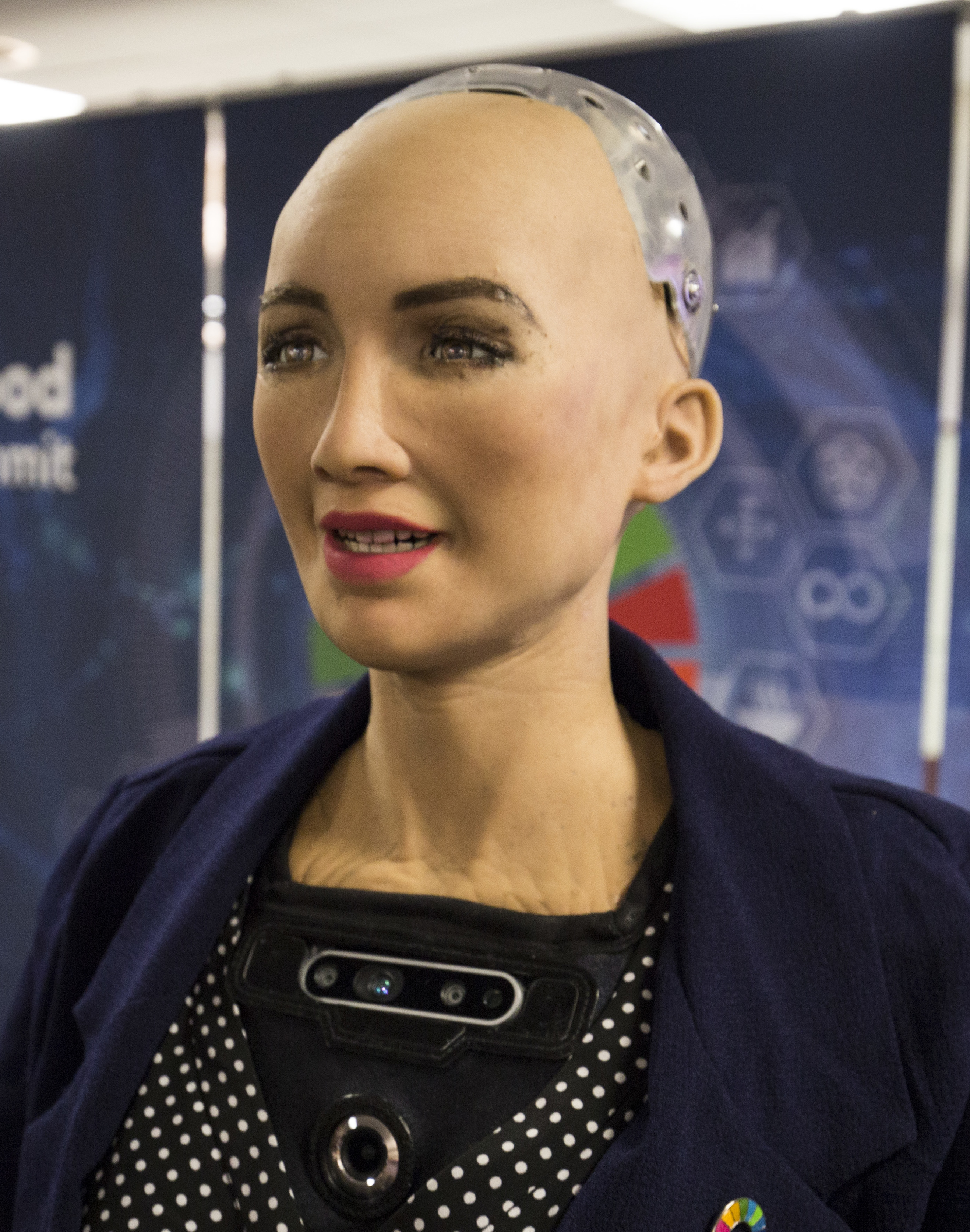 Robot Sophia Nihayet Türkiye'de; ''Dünya Hepimize Yeter''